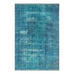 Laagpolig vloerkleed Elita textielmix - Turquoise - 80 x 150 cm