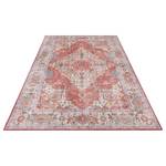 Kurzflorteppich Sylla Webstoff - Rot - 80 x 150 cm