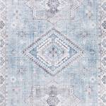 Tapis de couloir Gratia Tissu - Bleu jean