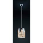 Hanglamp City polypropyleen / chroom - 1 lichtbron - Wit