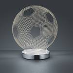LED-Tischleuchte Ball Kunststoff / Chrom - 1-flammig