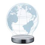 Lampe Globe Matière plastique / Chrome - 1 ampoule