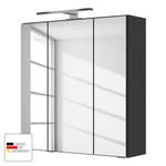 Spiegelschrank Tira Inklusive Beleuchtung - Graphit - Breite: 60 cm