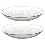 Coupes Aurora (lot de 2) Verre - Doré - Diamètre : 40 cm