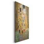 Bild Der Kuss Klimt Holzwerkstoff - Gold