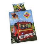 Bettwäsche Feuerwehrmann SAM Baumwolle - Mehrfarbig - 100 x 135 cm + Kissen 40 x 60 cm
