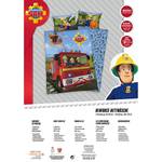 Bettwäsche Feuerwehrmann SAM Baumwolle - Mehrfarbig - 100 x 135 cm + Kissen 40 x 60 cm