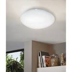 LED-plafondlamp Sileras kunststof/staal - 1 lichtbron - Diameter: 60 cm