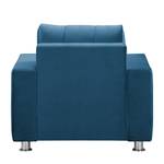 Fauteuil Upwell II microvezel - Marineblauw - Zonder hocker