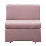 Slaapfauteuil Disley III microvezel - Lavendel - Zonder armleuningen