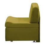 Slaapfauteuil Disley III microvezel - Pistache groen - Zonder armleuningen