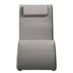 Chaise relax Sandon II Imitation cuir - Velours Ravi: Taupe