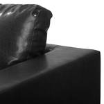 Sofa Bexwell I (3-Sitzer) Kunstleder Maija: Schwarz