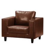 Fauteuil Bexwell I Imitation cuir - Cuir synthétique Maija: Marron chocolat