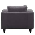 Fauteuil Bexwell I Imitation cuir - Tissu Pendo: Noir