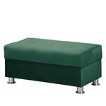 Fauteuil Upwell II Microfibre - Vert foncé - Avec repose-pieds