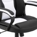 Chaise gamer Murol Imitation cuir et mesh / Matière plastique - Blanc / Noir