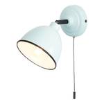 Wandlamp Telio ijzer - 1 lichtbron - Babyblauw