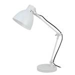 Lampe Time Plexiglas / Acier - 1 ampoule - Blanc