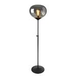 Staande lamp Drop Zwart - Glas - Metaal - Hoogte: 116 cm