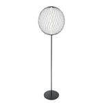 Staande LED-lamp Atomic Zwart - Metaal - Hoogte: 162 cm