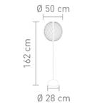 Staande LED-lamp Atomic Zwart - Metaal - Hoogte: 162 cm