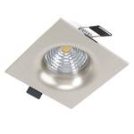 LED-Einbauleuchte Saliceto II Klarglas / Aluminium - 1-flammig