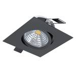 LED-inbouwlamp Saliceto IXX transparant glas / aluminium - 1 lichtbron