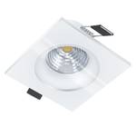 LED-inbouwlamp Salabate II transparant glas / aluminium - 1 lichtbron