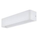 LED-Wandleuchte Sania Aluminium - 1-flammig - Weiß - Breite: 37 cm