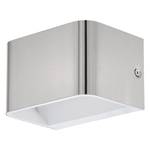 LED-Wandleuchte Sania Aluminium - 1-flammig - Silber - Breite: 13 cm