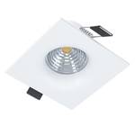 LED-inbouwlamp Saliceto V transparant glas / aluminium - 1 lichtbron