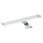 LED-badkamerlamp Vinchio polyethyleen / staal - 1 lichtbron - Breedte: 40 cm