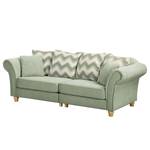 Sofa Colares (2-Sitzer) Webstoff - Mintgrau