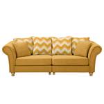 Sofa Colares (2-Sitzer) Webstoff - Safrangelb