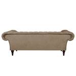 Sofa Callas (3-Sitzer) Microfaser - Cappuccino