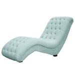 Chaise relax Cenon Microfibre - Bleu pastel