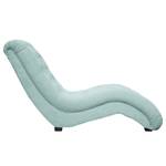 Chaise relax Cenon Microfibre - Bleu pastel