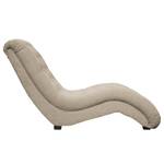 Chaise relax Cenon Microfibre - Cappuccino