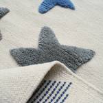 Kindervloerkleed Seastar wol - Marineblauw - 100 x 160 cm