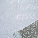 Kinderteppich Moon Kunstfaser - Pastellblau - 140 x 190 cm