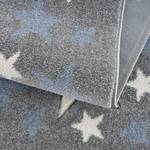 Kinderteppich Stella Kunstfaser - Grau / Taubenblau - 120 x 180 cm