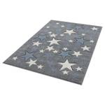 Tapis enfant Stella Fibres synthétiques - Gris / Bleu pigeon - 120 x 180 cm