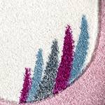 Kindervloerkleed Eenhoorn kunstvezels - roze/crèmekleurig - 160 x 230 cm