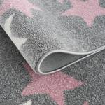 Kinderteppich Spring Kunstfaser - Grau / Pink - 160 x 230 cm