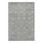 Tapis enfant Confetti Fibres synthétiques - Gris / Vert menthe - 160 x 230 cm