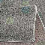 Tapis enfant Confetti Fibres synthétiques - Gris / Vert menthe - 160 x 230 cm