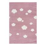 Kindervloerkleed Sky Cloud kunstvezels - Oud pink - 120 x 180 cm