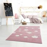 Kindervloerkleed Sky Cloud kunstvezels - Oud pink - 120 x 180 cm