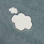 Kindervloerkleed Sky Cloud kunstvezels - Mintgrijs - 160 x 230 cm
